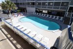 Regatta swimming pool and lounge area